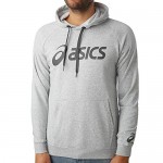 ASICs performance logo camisola cinza grande