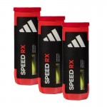 Pacote de 3 Barcos Adidas Speed RX Ball