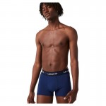 Lacoste Navy Blue Boxers 3 Unidades