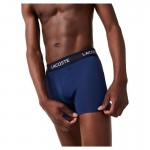 Lacoste Navy Blue Boxers 3 Unidades