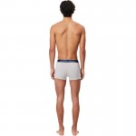 Boxers Lacoste Casual Cinza Vigore 3 Unidades