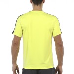 Camiseta de fluor de enxofre amarelo Bullpadel Urkita