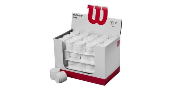 Caja Overgrip Wilson Comfort Box 60 Unidades