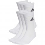 Adidas Almofadadas Meias Classicas Brancas 6 pares