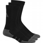 Calcetines Adidas Essentials Camisola Acolchoada Negro Gris 3 Pecas