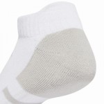 Calcetines Adidas Essentials Cushioned Low Blanco Gris 3 Pecas