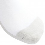 Calcetines Adidas Essentials Quarto Acolchoado Blanco Gris 3 Pecas