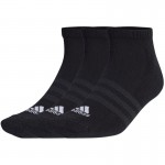 Meias de tornozelo Adidas SPW Almofadadas Preto 3 Pares