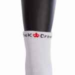 Meias de Tornozelo Black Crown Pro Branco 1 Par