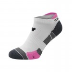 Cartri Axel Crew White Fuchsia Socks 1 Par - Oferta Barato Outlet