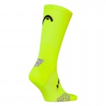 Calcetines Head Performance Padel Crew Amarillo Fluor 1 Par