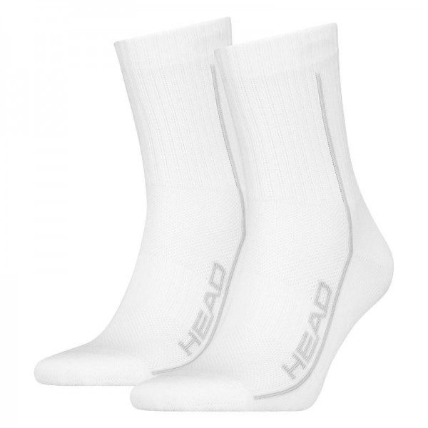 Calcetines Head Performance Short Crew Blanco 2 Pecas