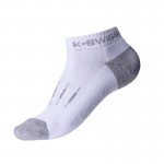 Kswiss All Court White Socks 3 Pares - Oferta Barato Outlet