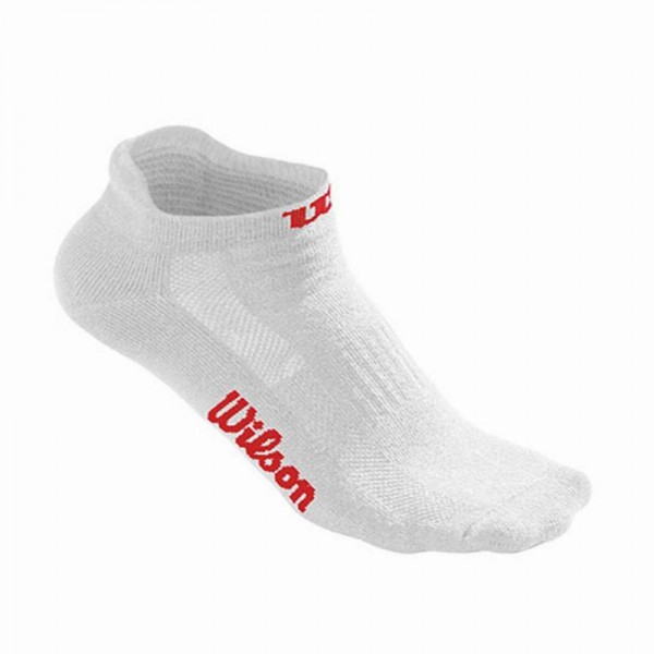 Wilson No Show White Socks 3 Pares