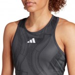 Camiseta Feminina Adidas Club Graphic Black Carbon