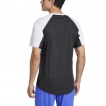 Camiseta Adidas Freelift Pro Branco Azul Preto