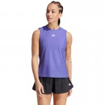 Camiseta Adidas Match Pro Azul Cobalto Preta para Mulheres