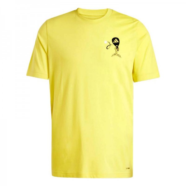 Camiseta Adidas Padel Zone Enxofre Amarelo