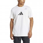 Camiseta Adidas Tennis Category Graphic White