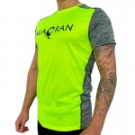 Camiseta Cinza Fluor Amarelo Alacran Elite