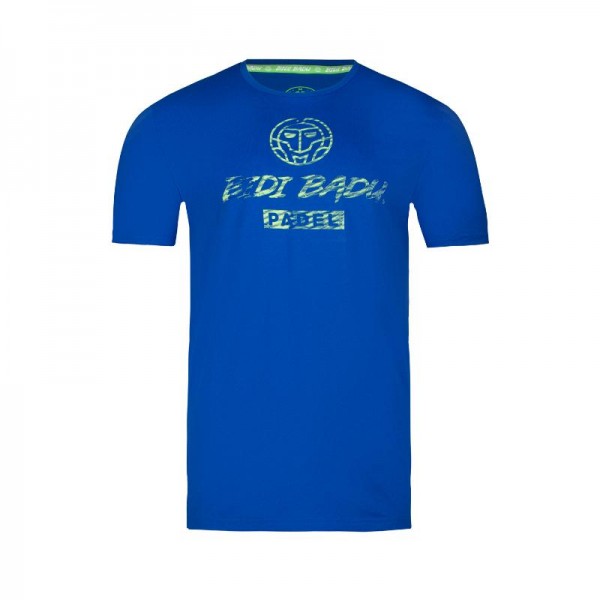 Camiseta de algodão Bidi Badu Mapalo Azul Luz Verde