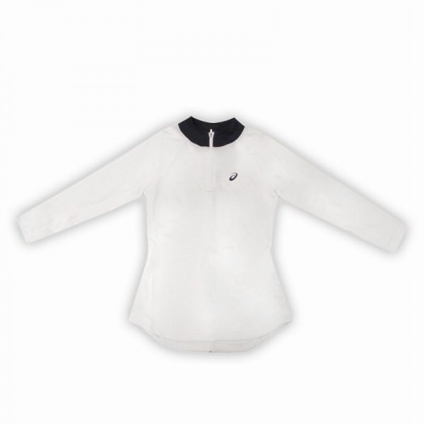 Camiseta Feminina Asics Sleeve White Glossy