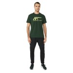 Camiseta Asics Tiger Green Forest Amarelo