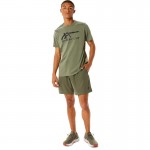 Asics Tiger Lichen T-Shirt Verde