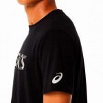 Asics Wild Camo T-Shirt Preto