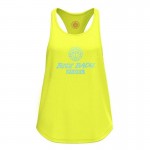 Bidi Badu Beach Spirit Chill Neon Aqua Camiseta Amarela Feminina