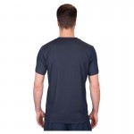 Camiseta Bidi Badu Crew Inside Out Dark Blue Lime