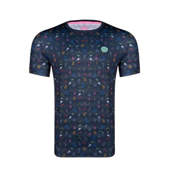 Bidi Badu Hawi Mixed Navy Blue T-Shirt