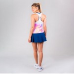 Camiseta Bidi Badu Padel Aluna Rosa Branca