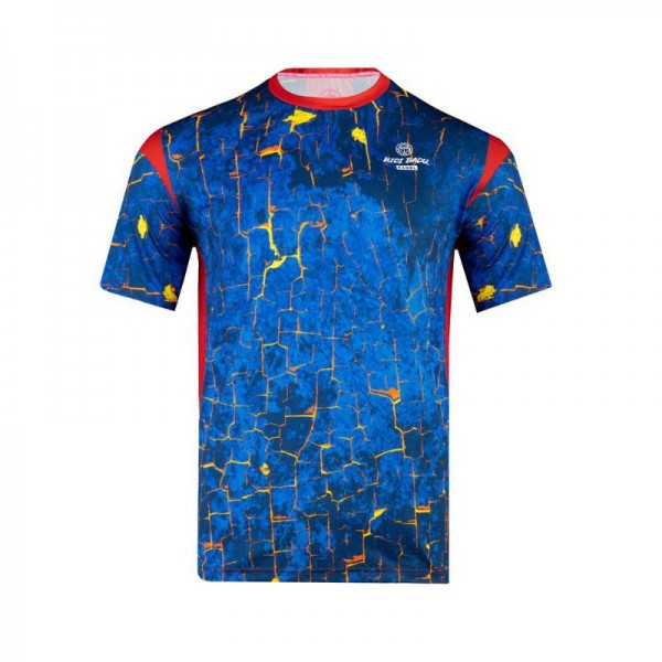 Camiseta Bidi Badu Padel Themba Azul Vermelho