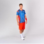 Camiseta Bidi Badu Padel Themba Azul Vermelho