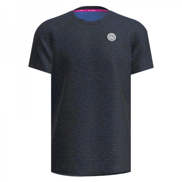 Camiseta Bidi Badu Spike Crew Two Colored Dark Gray Blue