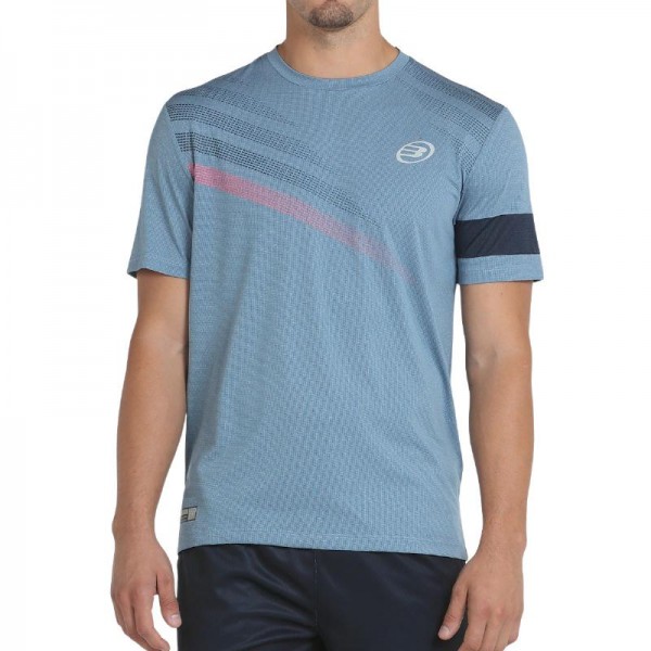 Camiseta Bullpadel Cambre Blue Shadow Vigore