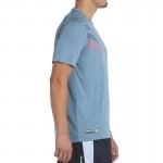 Camiseta Bullpadel Cambre Blue Shadow Vigore