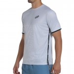 Camiseta Bullpadel Cervan Teal Cinza