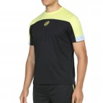 Camiseta Preta Bullpadel Cravo