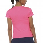 Camiseta bullpadel Imperia Rosa Fluor