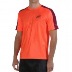 Camiseta de fluor de meia coral de bullpadel