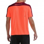 Camiseta de fluor de meia coral de bullpadel