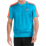 Camiseta meia turquesa bullpadel