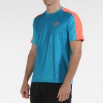 Camiseta meia turquesa bullpadel