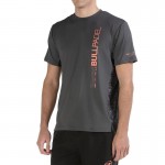 Camiseta antracito mista bullpadel