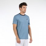 Camiseta Bullpadel Mutata Gris Azulado Vigor