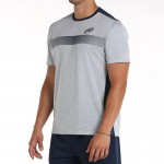 T-Shirt Bullpadel Opt Cinza Claro Vigore