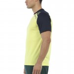 Camiseta de fluor de enxofre amarelo Bullpadel Urkita