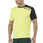 Camiseta de fluor de enxofre amarelo Bullpadel Urkita